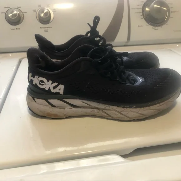 Hoka Black Athletic Sneakers - Picture 1 of 7